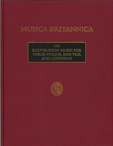 Restoration Music for Three Violins
